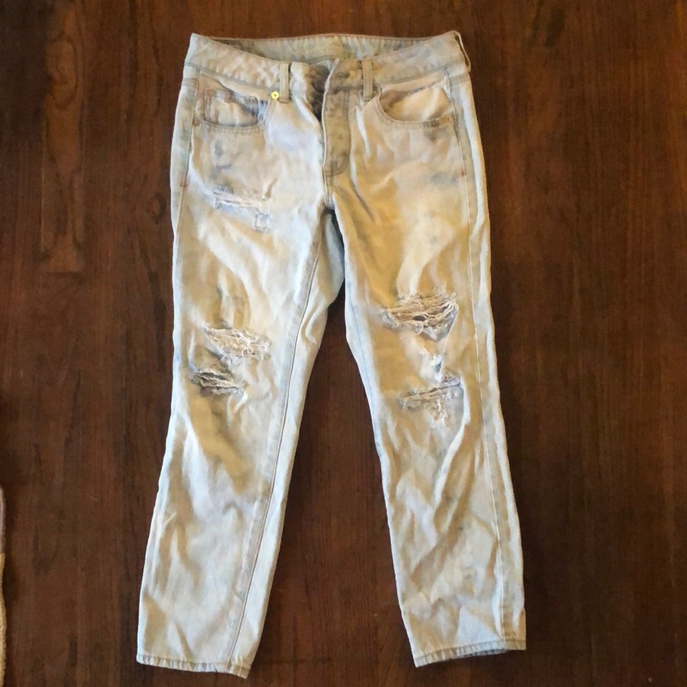 American eagle boyfriend jeans